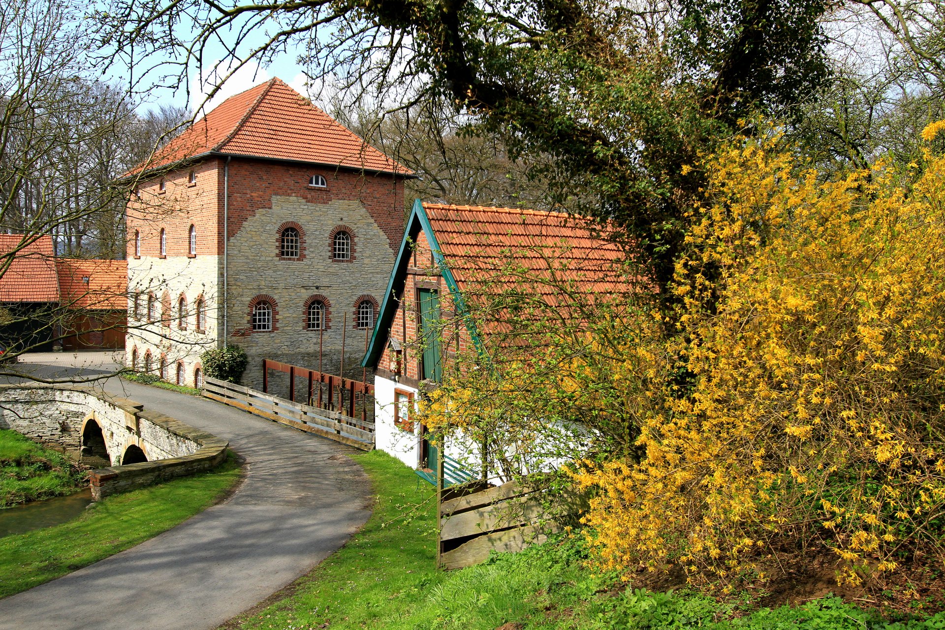 Historische Mühle Bohle in der Gemeinde Lotte